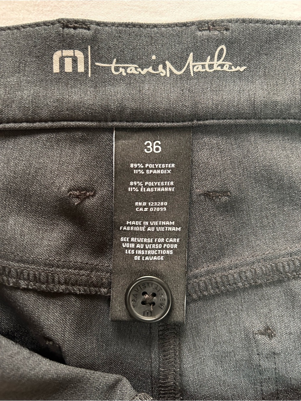 Bundle TravisMathew Golf Pants Mens 36 Blue Gray Stretch - Picture 14 of 16